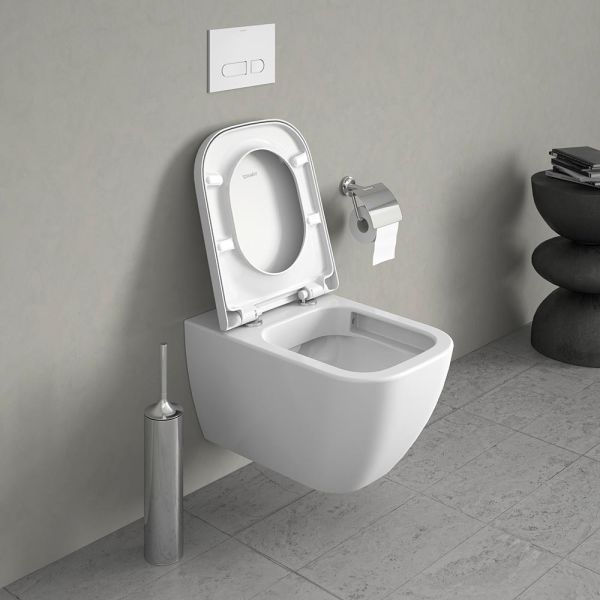 Duravit Happy D.2 WC-Sitz mit Absenkautomatik, abnehmbar, weiß