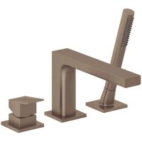 brushed bronze