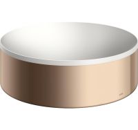 polished red gold