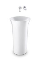 Vorschau: Duravit White Tulip Einhebel-Waschtischmischer Unterputz, chrom