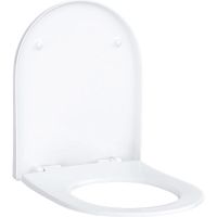 Geberit Acanto WC-Sitz Slim mit Deckel mit Absenkautomatik soft-close, weiß