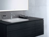 Vorschau: Duravit Circle Einhebel-Waschtischarmatur M FreshStart mit Ablaufgarnitur, chrom CE1021001010