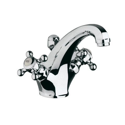 Kludi 1926 Waschtischarmatur mit Ablaufgarnitur, Ausladung 140mm, chrom 510100520