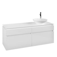 Villeroy&Boch Legato Waschtischunterschrank 140x50cm für Aufsatzwaschtisch, 4 Auszüge B59000DH1