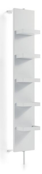 lineabeta CIACOLE drehbarer Schrank offen mit Spiegel auf der Rückseite, Höhe 179cm