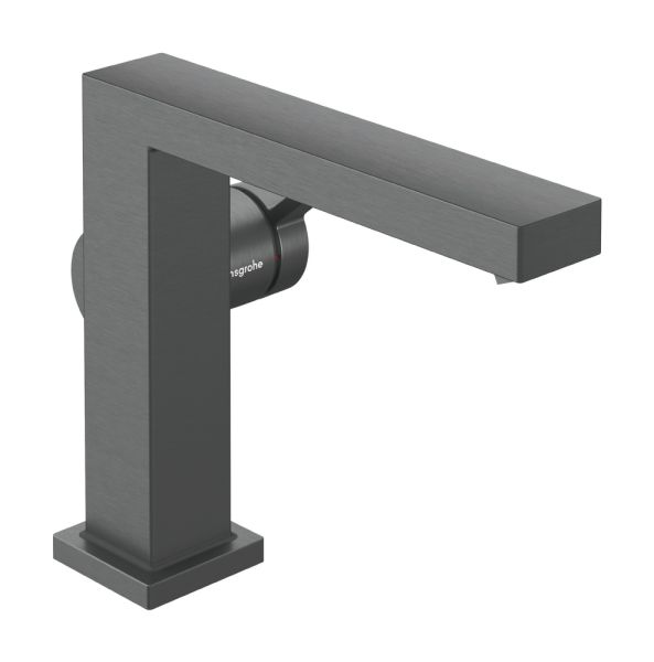 hansgrohe Tecturis E Waschtischmischer 110 FineCoolStart EcoSmart+, Zugstangengarnitur, brushed black c
