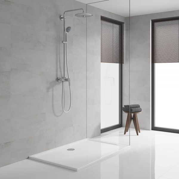 Grohe Vitalio Joy 260 Duschsystem mit Einhebelmischer für die Wandmontage, chrom