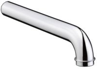 Vorschau: Hansgrohe Gebogenes Rohr 300mm, chrom