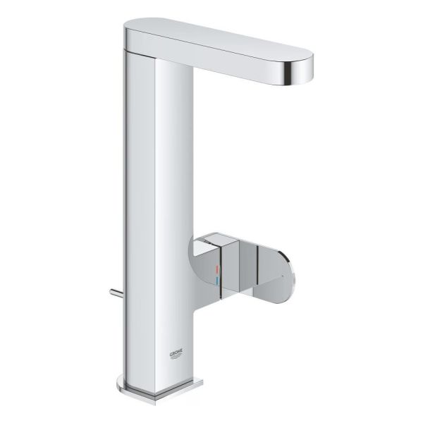 Grohe Plus Einhand-Waschtischbatterie, L-Size, Zugstangen-Ablaufgarnitur, chrom 23851004