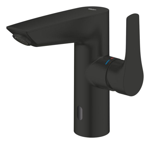 Grohe Eurosmart Hybrid Infrarot-Waschtischarmatur M-Size, Batteriebetrieb, matt black