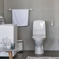 Vorschau: Smedbo House Reservepapierhalter Wandmontage, weiß