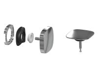 Kaldewei Square Twist Feinbauset für Basisgarnitur KA4029, chrom 687772840999