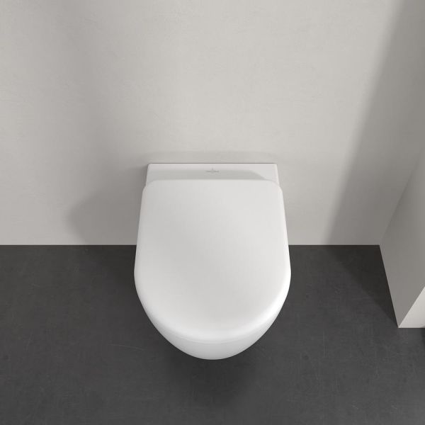 Villeroy&Boch Skyla WC-Sitz mit QuickRelease und Absenkautomatik SoftClosing, stone white 8M81S1RW 