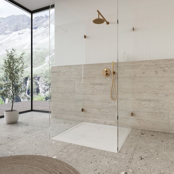 Kaldewei Cayonoplan Duschwanne bodeneben 80x80cm, weiß