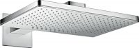 Vorschau: Axor ShowerSolutions Kopfbrause 460300 2jet mit Brausearm und eckiger Rosette chrom 35280000