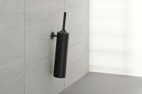 Duravit Starck T Toilettenbürstengarnitur, wandhängend, schwarz matt 0099464600