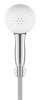 Vorschau: Grohe Tempesta 110 Wandhalterset mit Brauseschlauch 125cm, 2 Strahlarten, 5,6 l/min, chrom