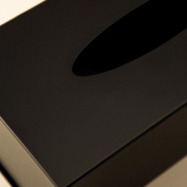 Cosmic Architect S+ Kleenex-Box, schwarz matt