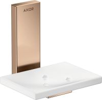 Vorschau: Axor Universal Universal Rectangular Seifenschale, polished red gold 42605300