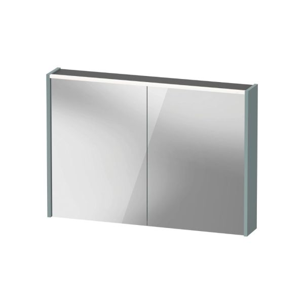 Duravit D-Code 2.0 LED-Spiegelschrank, fjordgrün matt DC71070HGHG0000