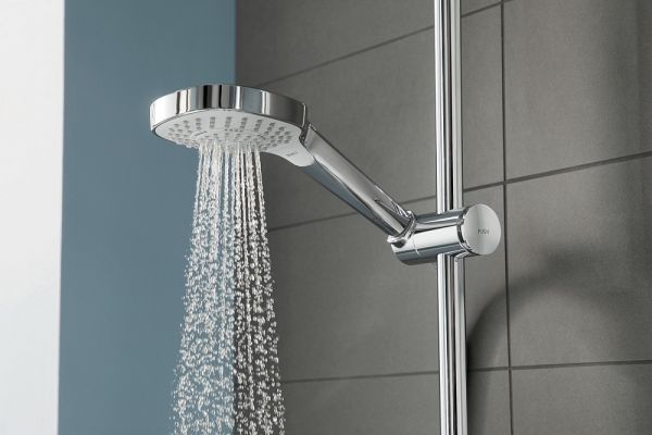 Hansgrohe Croma E Showerpipe 280 1jet mit Wannenthermostat CoolContact, chrom