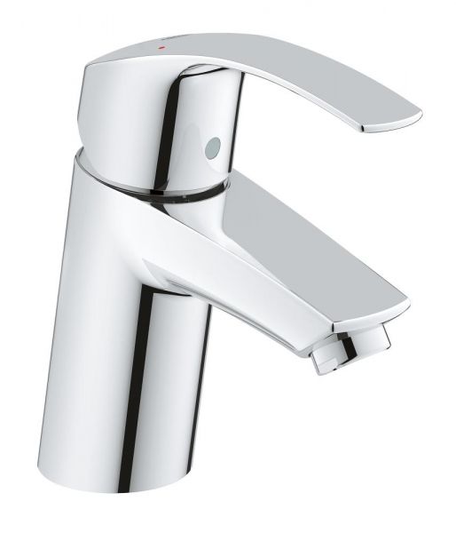 Grohe Eurosmart Einhand-Waschtischbatterie, glatter Körper, S-Size, chrom