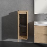 Vorschau: Villeroy&Boch Skyla Seitenschrank 100x35cm, 1 Tür, Anschlag links, nordic oak C80200VJ 