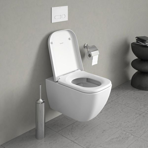 Duravit Happy D.2 WC-Sitz mit Absenkautomatik, abnehmbar, weiß