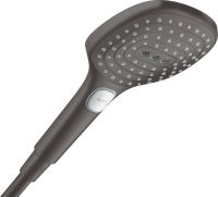 hansgrohe Raindance Select E Handbrause 120 PowderRain brushed black chrome 28728340