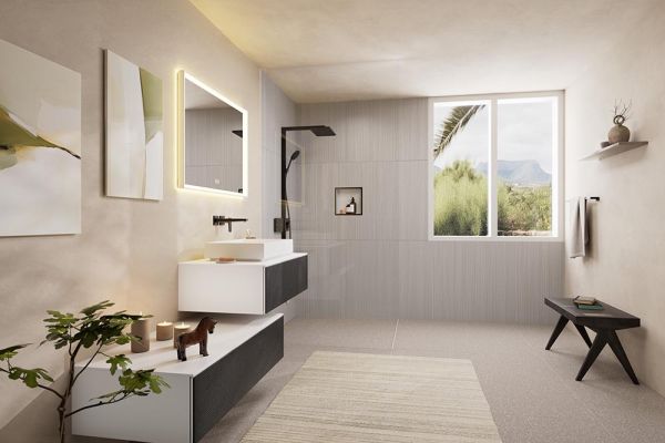 hansgrohe Xuniva Evo E Aufsatzwaschtisch 65x40cm mit Ablaufventil