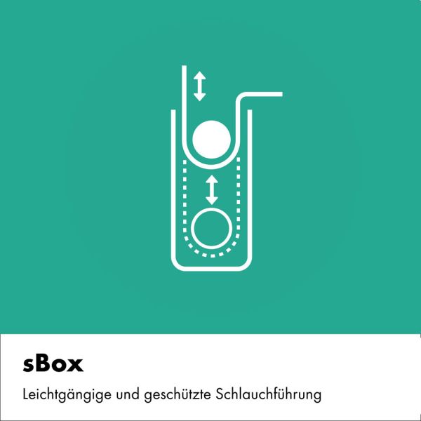 hansgrohe Finoris 4-Loch Wannenrandarmatur mit Schlauchbox (sBox),brushed black chrome