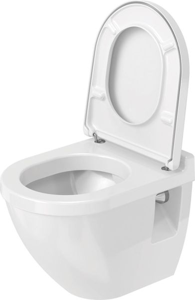 Duravit Starck 3 Wand-WC 48x36,5cm, oval, WonderGliss, weiß 22020900001 4