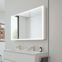 Burgbad rl20 Spiegelschrank 121x80cm mit Klarglas Lichtrahmen