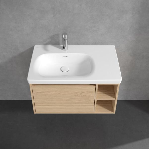 Villeroy&Boch Skyla Waschtischunterschrank C78800 80cm, offenes Fach rechts