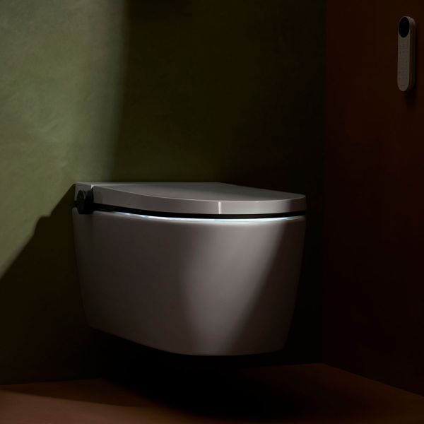 hansgrohe LavaPura Element S Dusch-WC Komplett, weiß