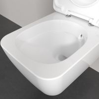 Vorschau: Villeroy&Boch Skyla Combi-Pack Wand-WC TwistFlush 37x53cm mit WC-Sitz, softcube