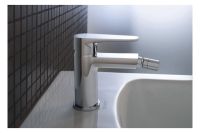 Vorschau: Duravit B.1 Einhebel-Bidetmischer mit Zugstangen-Ablaufgarnitur, chrom, B12400001010