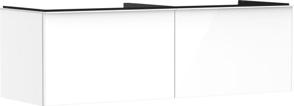 Hansgrohe Xelu Q Waschtischunterschrank 156cm für 2 Aufsatzwaschtische, 2 Schubkästen