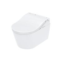 Vorschau: TOTO RW auto flush WASHLET® Dusch-WC Aufsatz mit weißer Leiste, weiß TCF802EAG#NW1