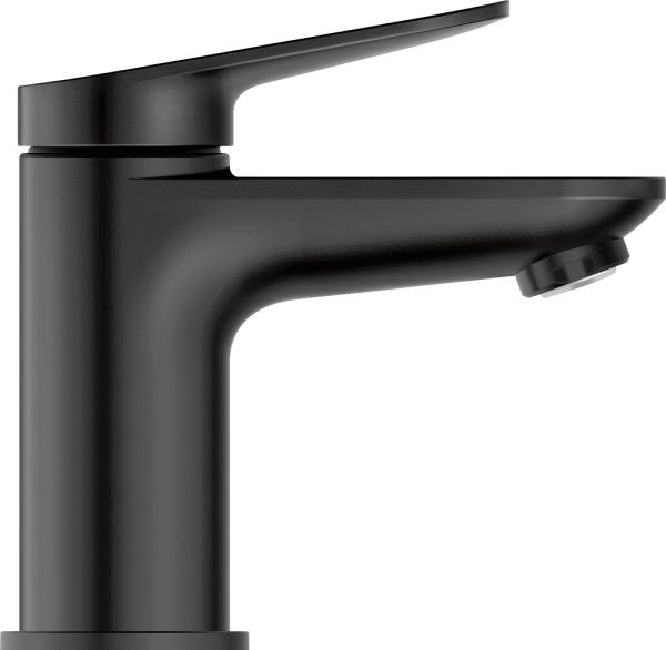 Duravit Wave Einhebel-Waschtischarmatur S, ohne Ablaufgarnitur, schwarz matt WA1010002046