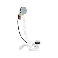 Villeroy&Boch Ab- und Überlaufgarnitur mit Füllfunktion, Komplett-Set, chrom U90960361