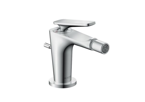 Axor Citterio C Einhebel-Bidetmischer mit Zugstangen-Ablaufgarnitur chrom 49210000 