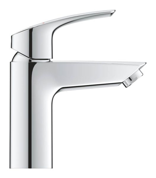 Grohe Eurosmart Einhand-Waschtischbatterie S-Size mit Verbrühschutz und Push-Open, chrom