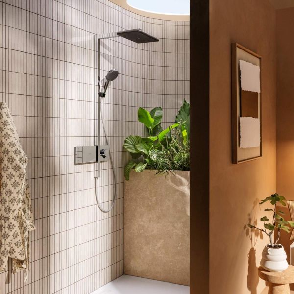hansgrohe Raindance Alive Q Duschsystem chrom 24591000
