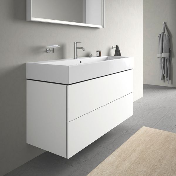 Duravit L-Cube Waschtischunterschrank wandhängend 118x46cm mit 2 Schubladen für Vero Air 235012