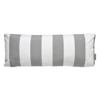 Vorschau: blomus STAY Outdoor-Kissen 70x30cm, grau/weiß gestreift