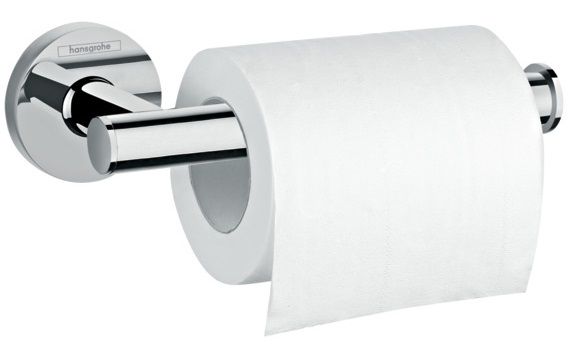 Hansgrohe Logis Universal Papierrollenhalter ohne Deckel, chrom