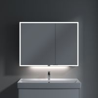 Vorschau: Villeroy&Boch My View Now LED-Aufputz-Spiegelschrank 100x75cm A4551000