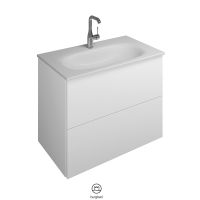 Burgbad Essence Waschtischunterschrank 78cm passend zu Grohe Essence 3956700H, 2 Auszüge