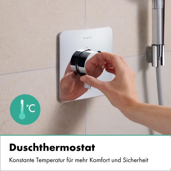hansgrohe Ecostat Comfort Q Thermostat Unterputz 1 Funktion, chrom